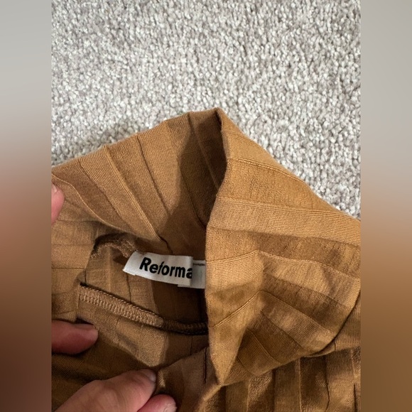 Reformation Libra knit dress M NWOT - Picture 5 of 5